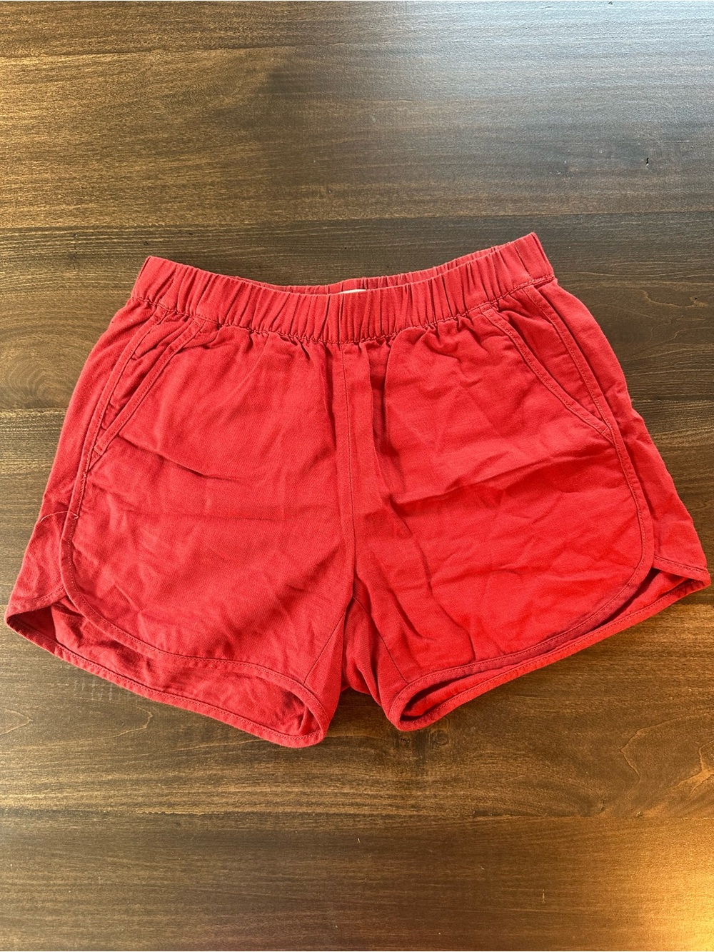 Madewell Red Shorts
